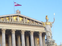 Wiedeń Parlament Austrii