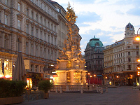 Graben Wiedeń Petersplatz