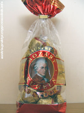 Mozart Kugeln, cukierki Mozart