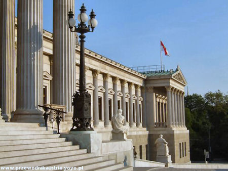 Austria Parlament Wiedeń