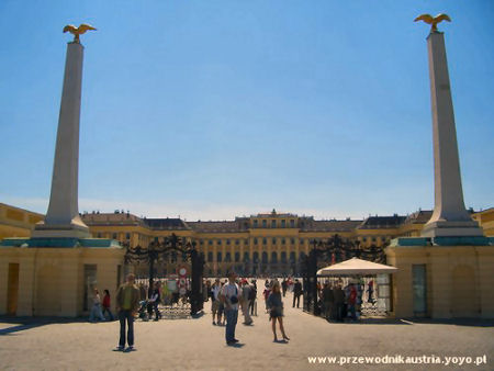 Wiedeń Schonbrunn Obeliski