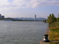 Rzeka Dunaj w Wiedniu